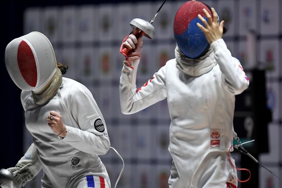 Фехтование. Этап Кубка мира. Шпага. Личное первенство