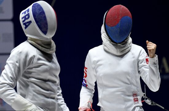 Фехтование. Этап Кубка мира. Шпага. Личное первенство