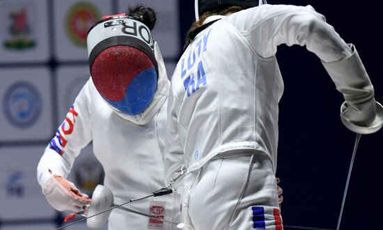 Фехтование. Этап Кубка мира. Шпага. Личное первенство