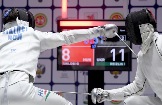 Фехтование. Этап Кубка мира. Шпага. Личное первенство
