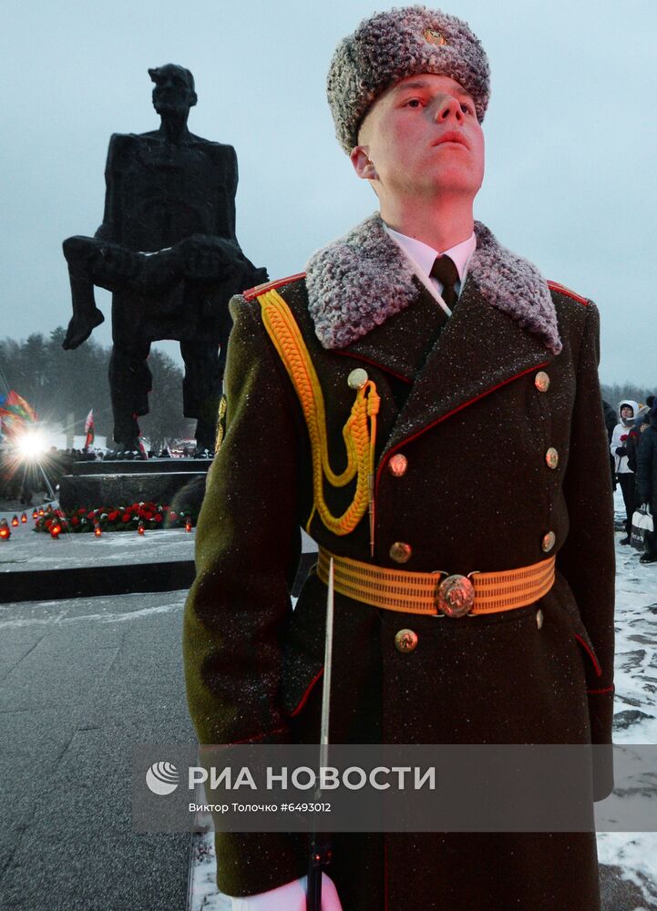 Митинг-реквием, посвященный 78-й годовщине уничтожения Хатыни