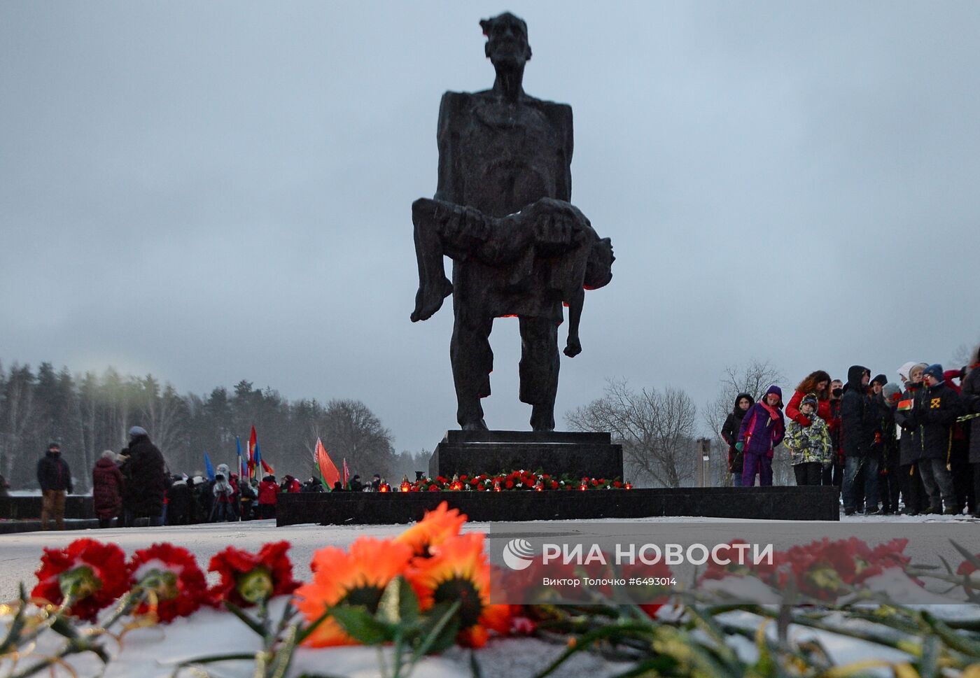 Митинг-реквием, посвященный 78-й годовщине уничтожения Хатыни