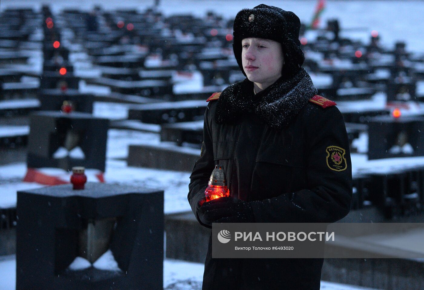 Митинг-реквием, посвященный 78-й годовщине уничтожения Хатыни