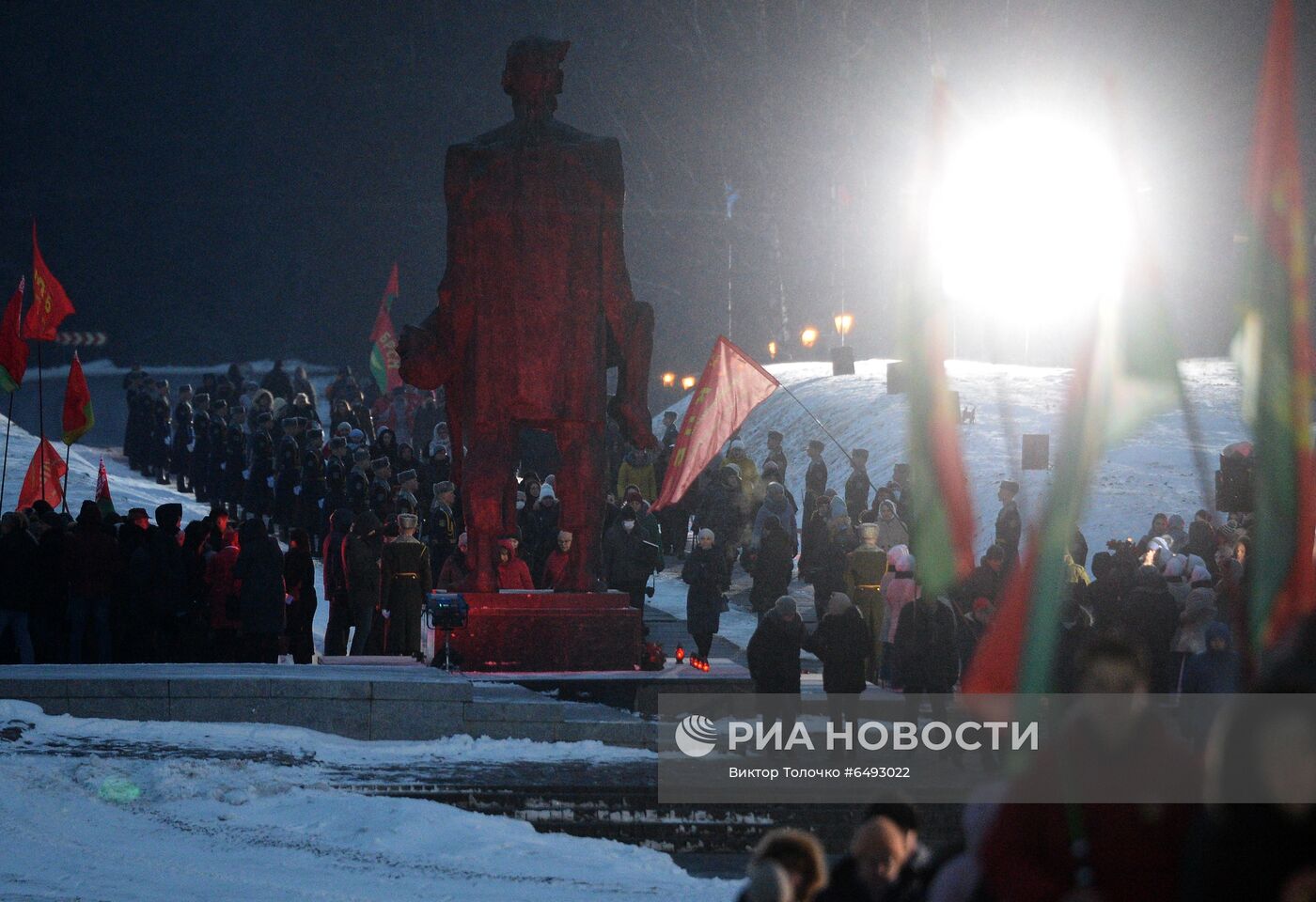 Митинг-реквием, посвященный 78-й годовщине уничтожения Хатыни