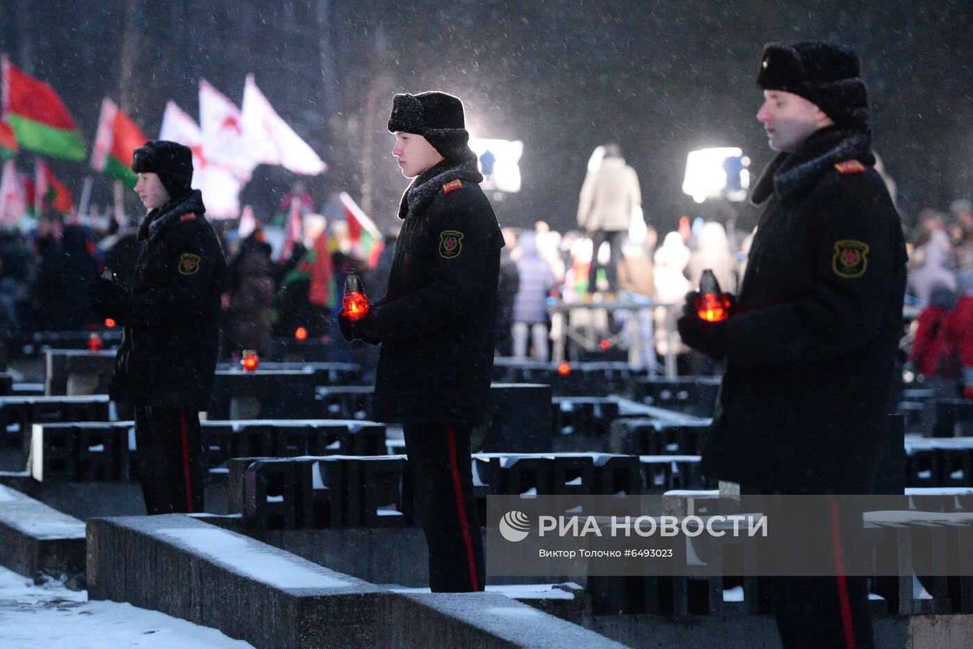 Митинг-реквием, посвященный 78-й годовщине уничтожения Хатыни