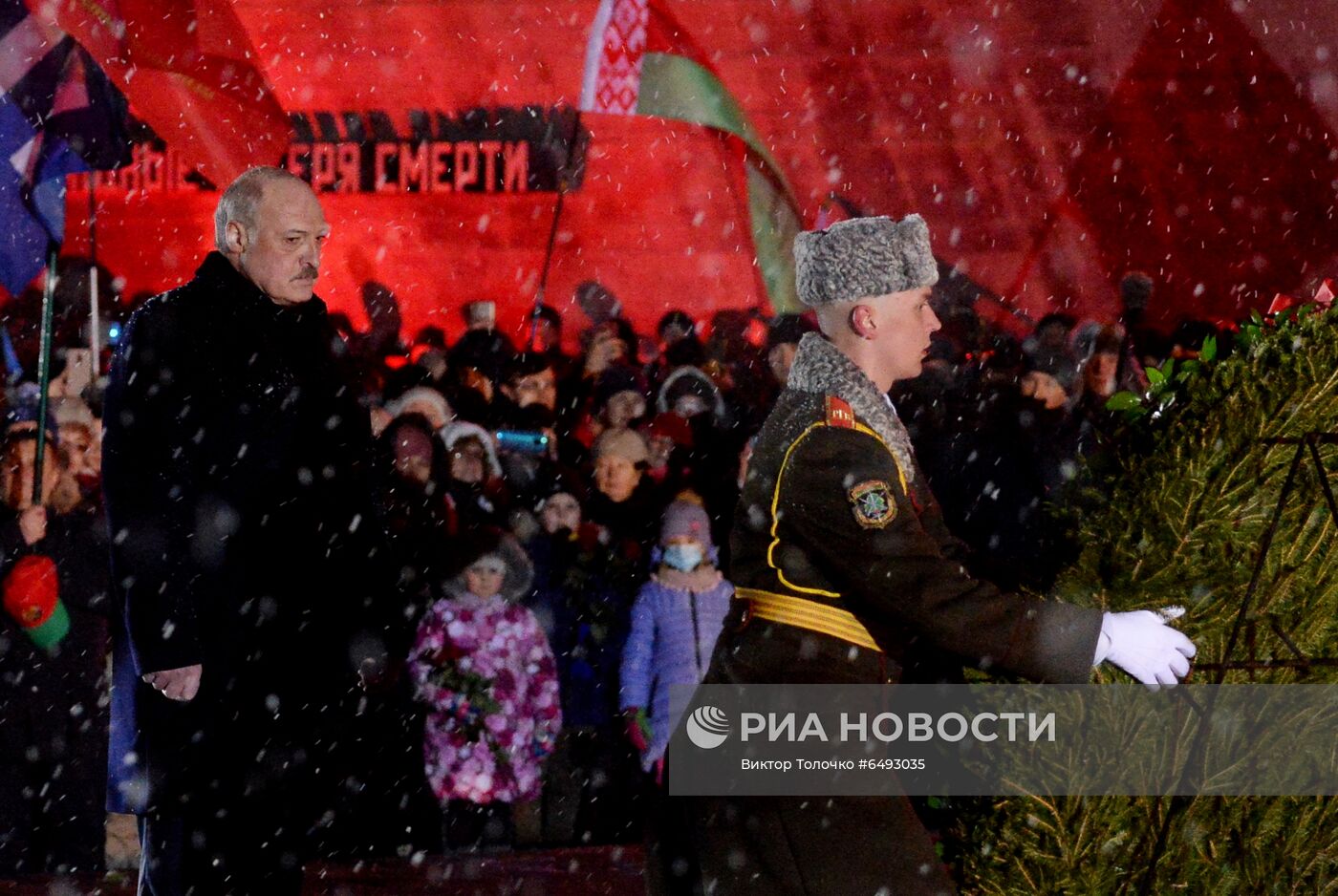 Митинг-реквием, посвященный 78-й годовщине уничтожения Хатыни