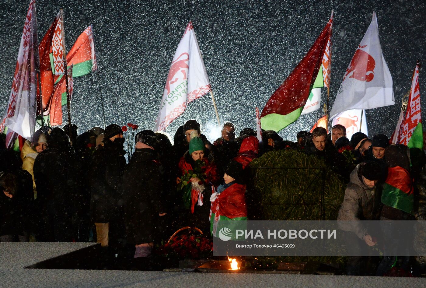 Митинг-реквием, посвященный 78-й годовщине уничтожения Хатыни