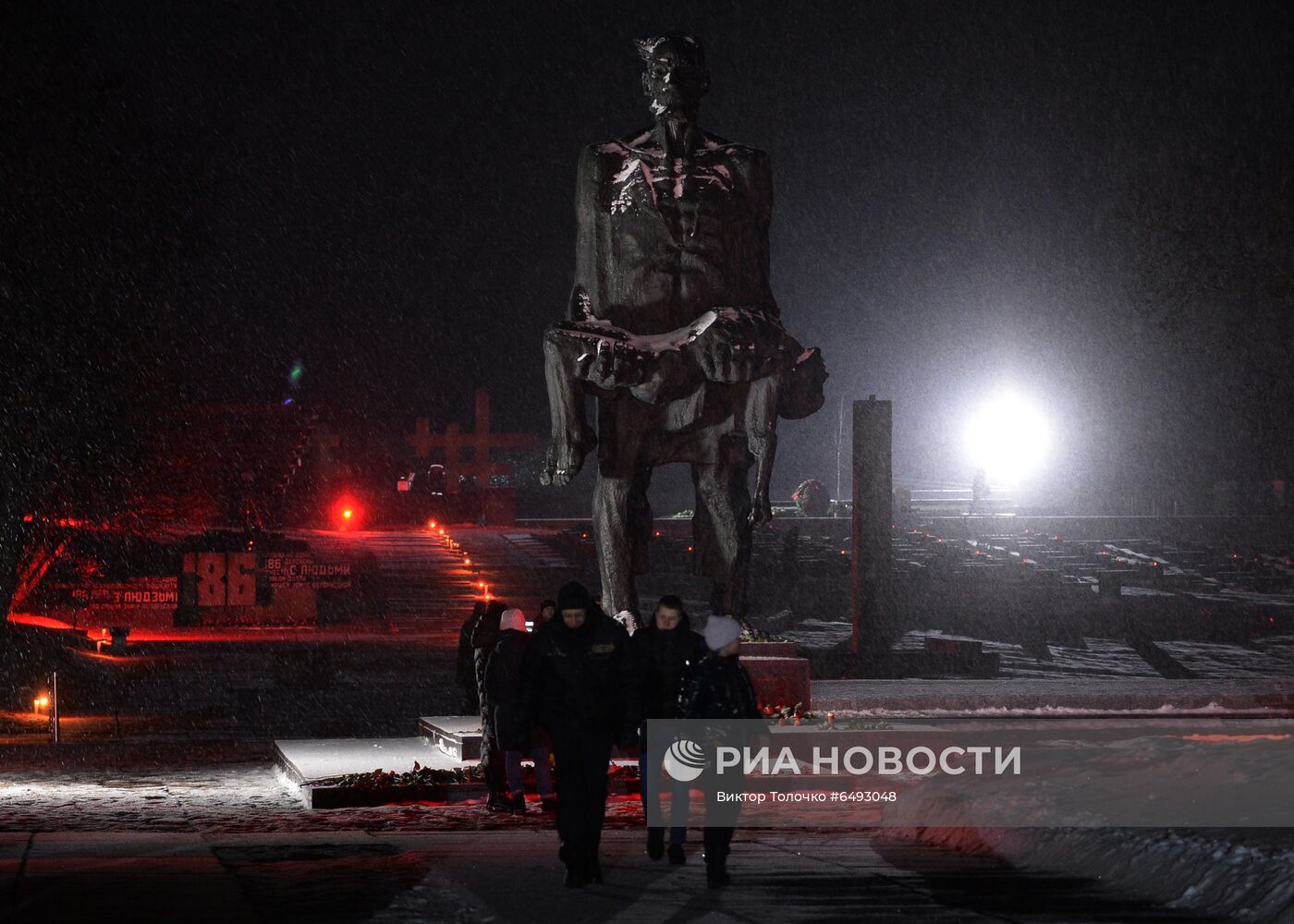 Митинг-реквием, посвященный 78-й годовщине уничтожения Хатыни