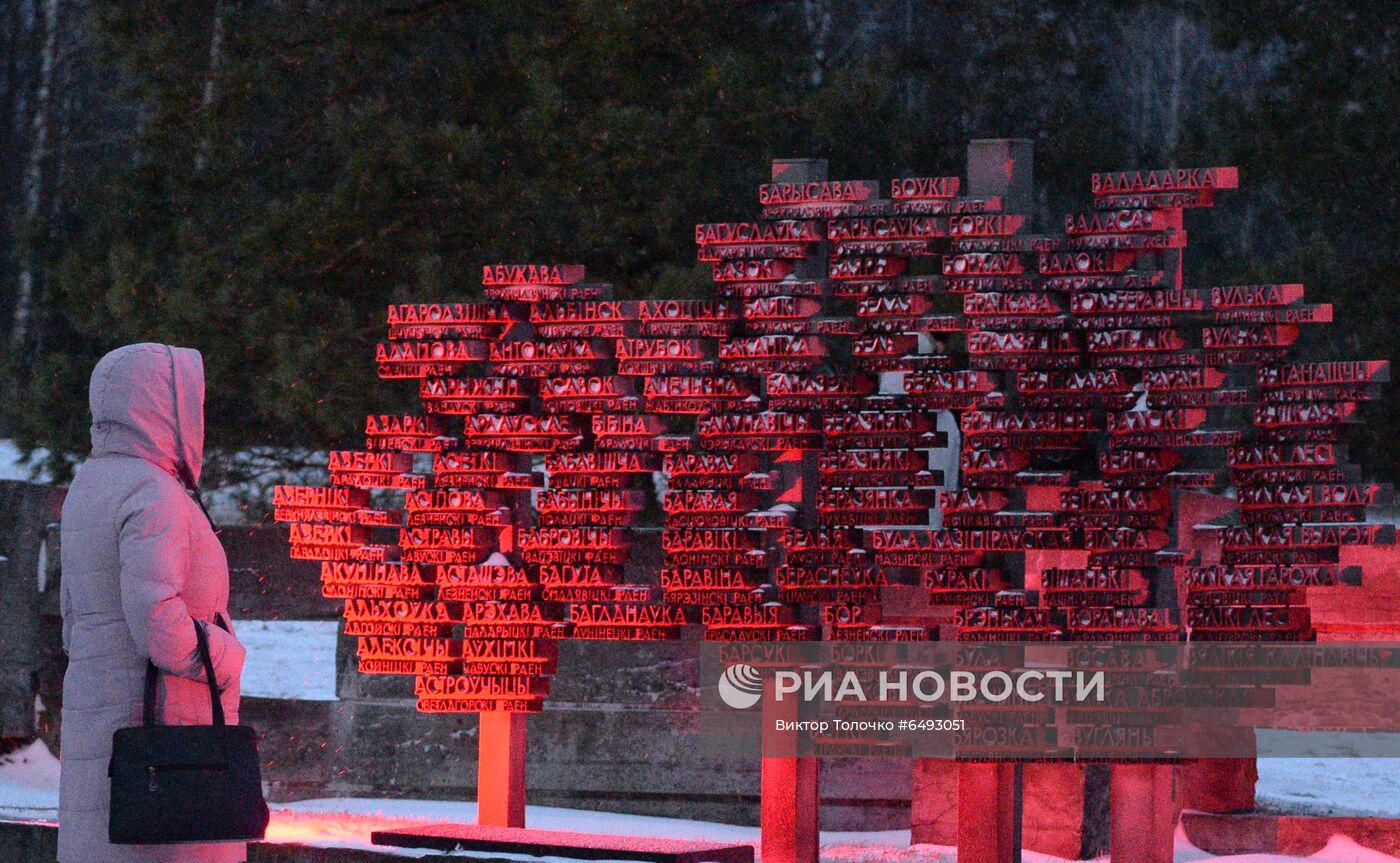 Митинг-реквием, посвященный 78-й годовщине уничтожения Хатыни