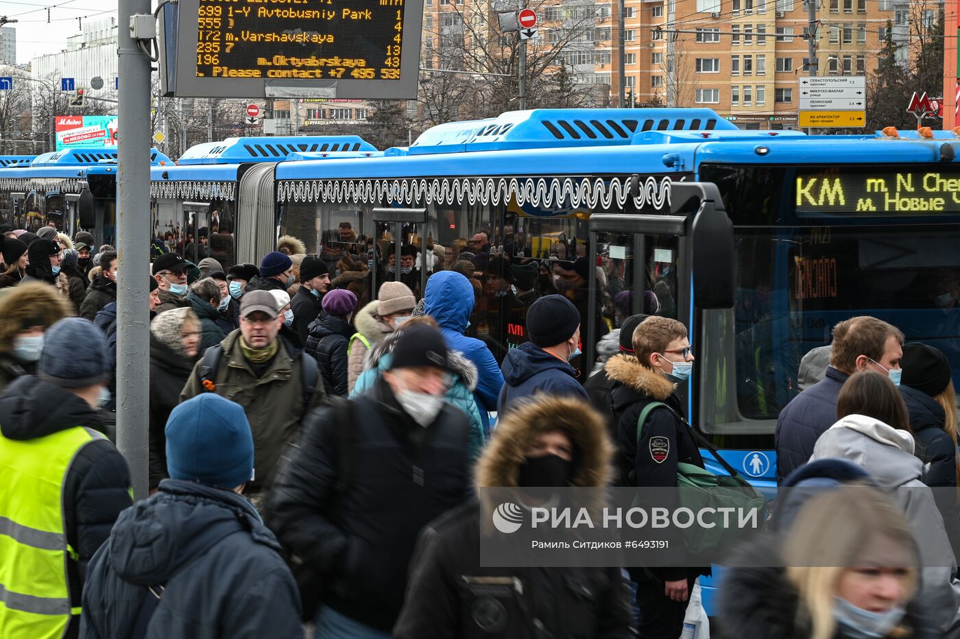 Временное закрытие участка Калужско-Рижской линии метро 