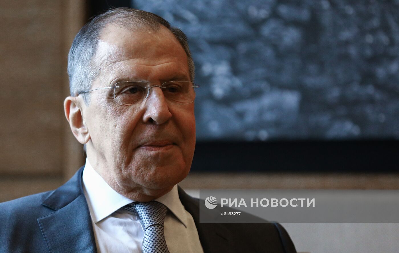 Визит главы МИД РФ С. Лаврова в Китай