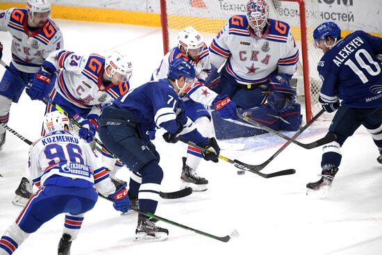 Хоккей. КХЛ. Матч "Динамо" (Москва) - СКА