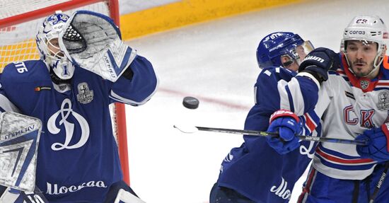 Хоккей. КХЛ. Матч "Динамо" (Москва) - СКА