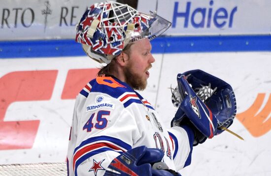 Хоккей. КХЛ. Матч "Динамо" (Москва) - СКА