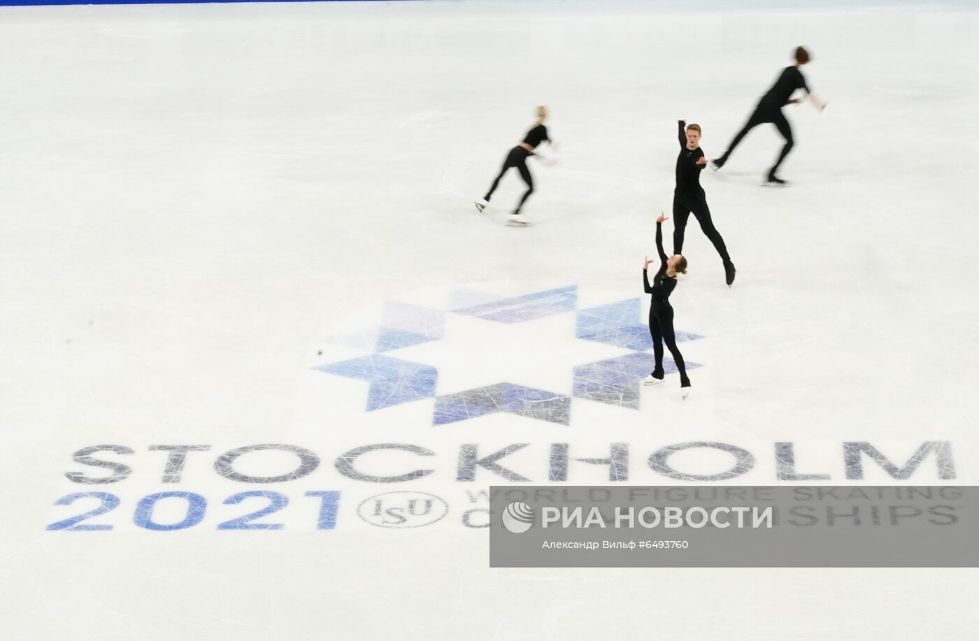 Фигурное катание. Чемпионат мира. Тренировки