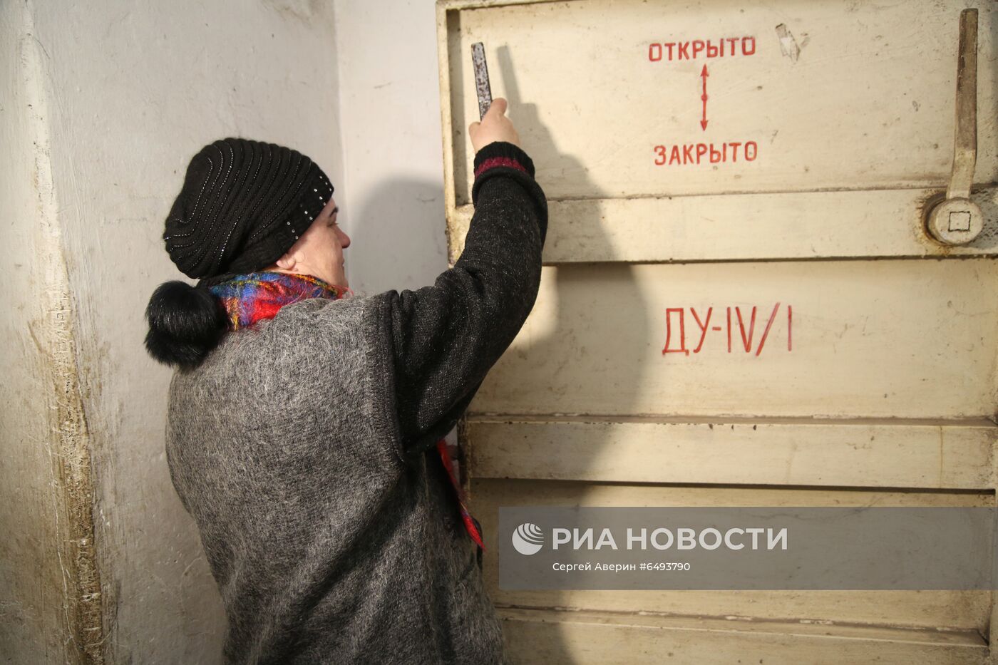 Бомбоубежища на линии разграничения в Донецкой области 