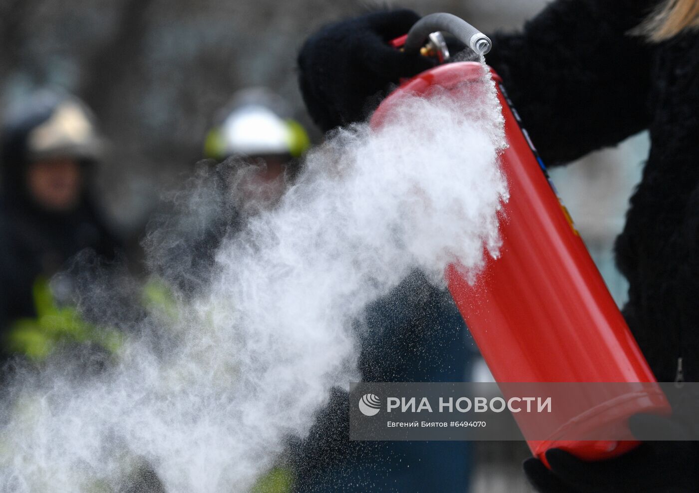 Правила пользования огнетушителем