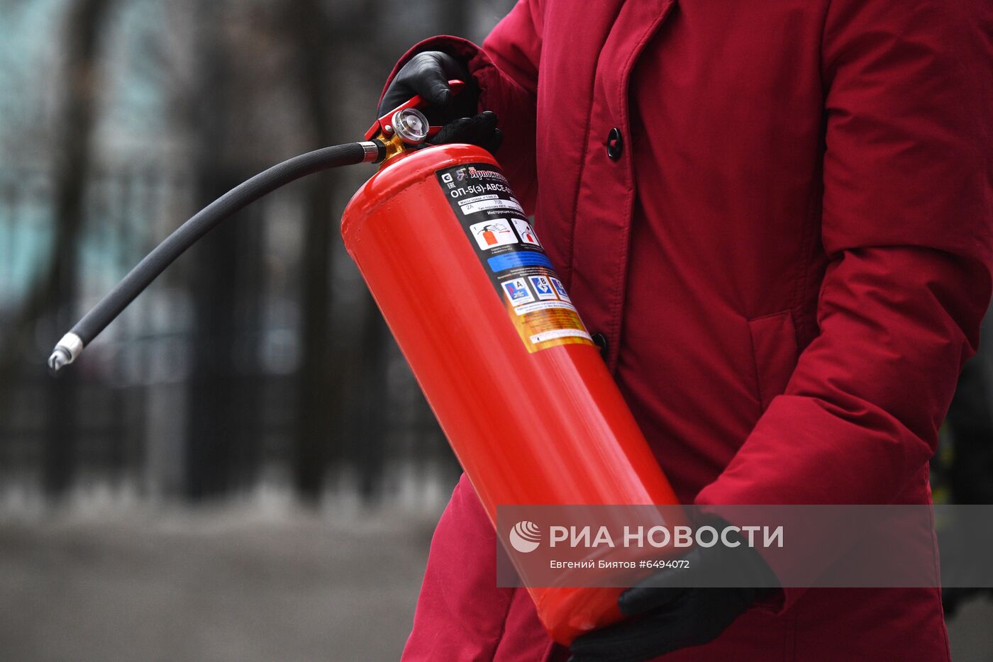 Правила пользования огнетушителем