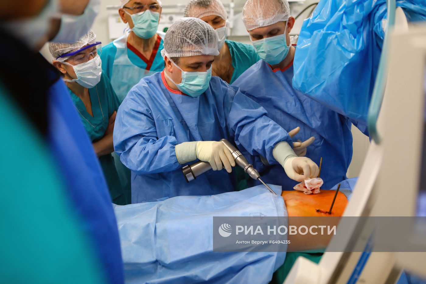 Ортопедическая операция в больнице г. Белгорода