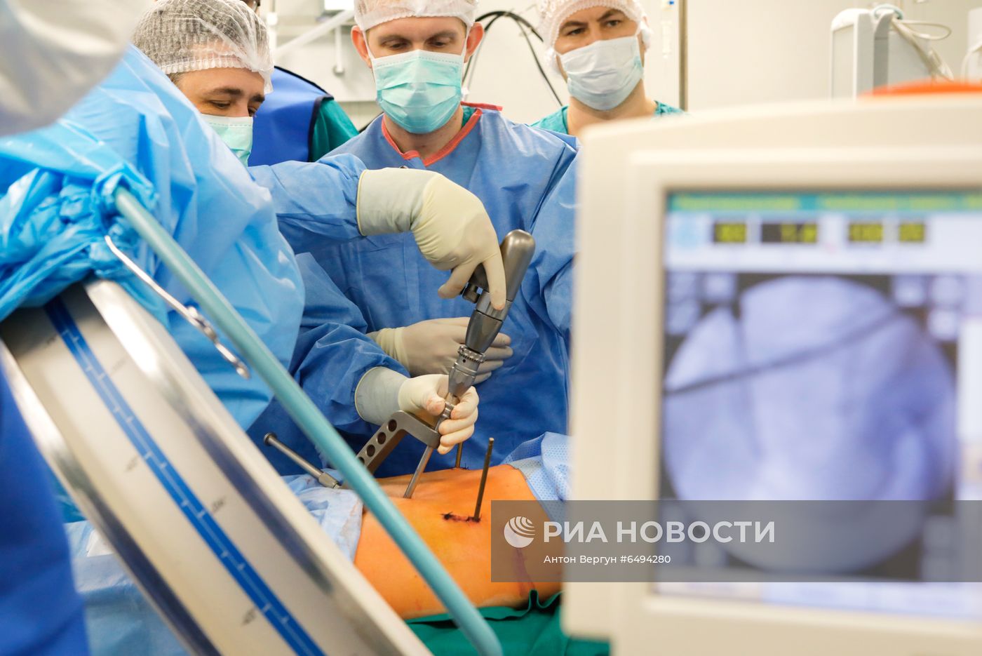 Ортопедическая операция в больнице г. Белгорода