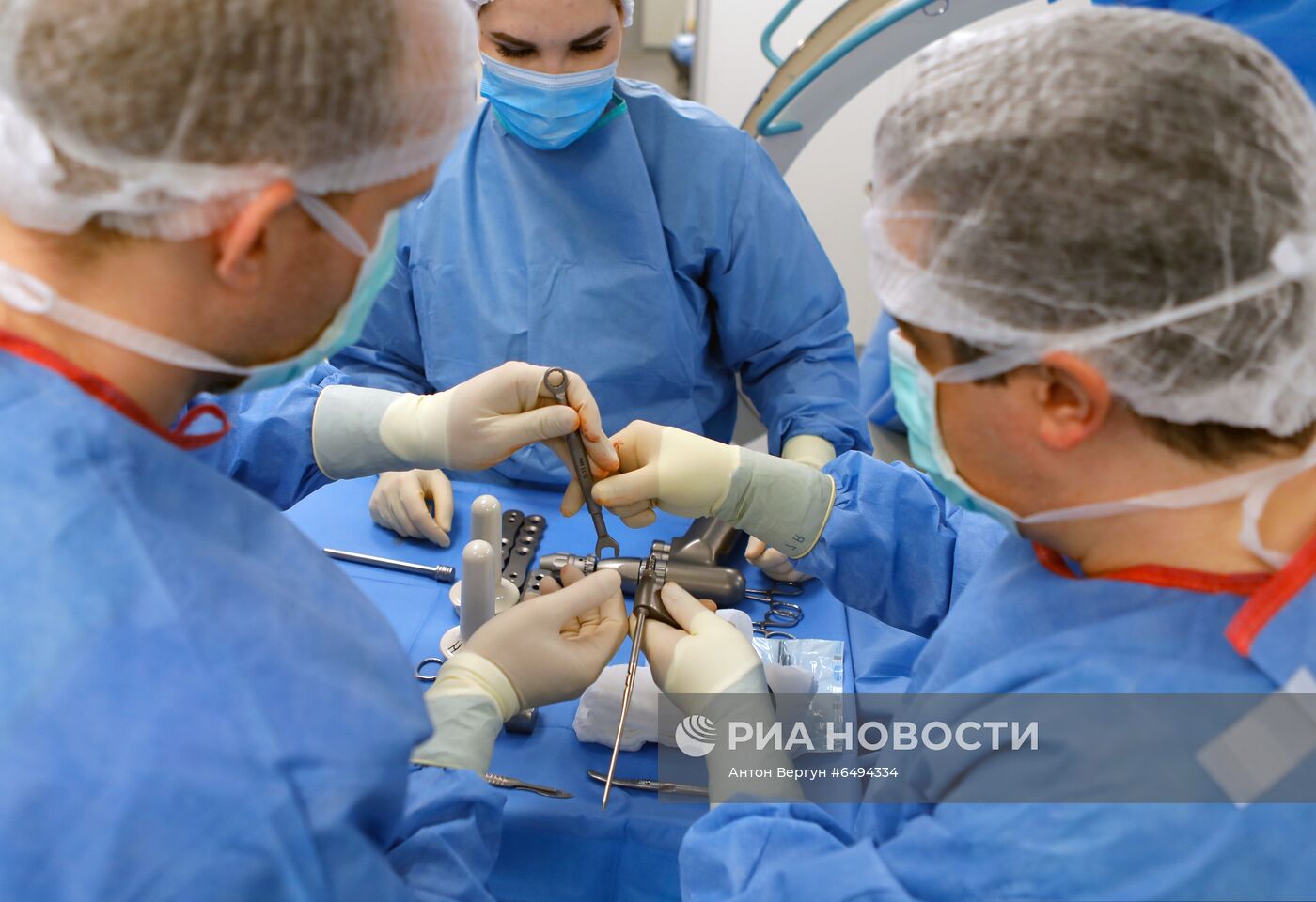 Ортопедическая операция в больнице г. Белгорода