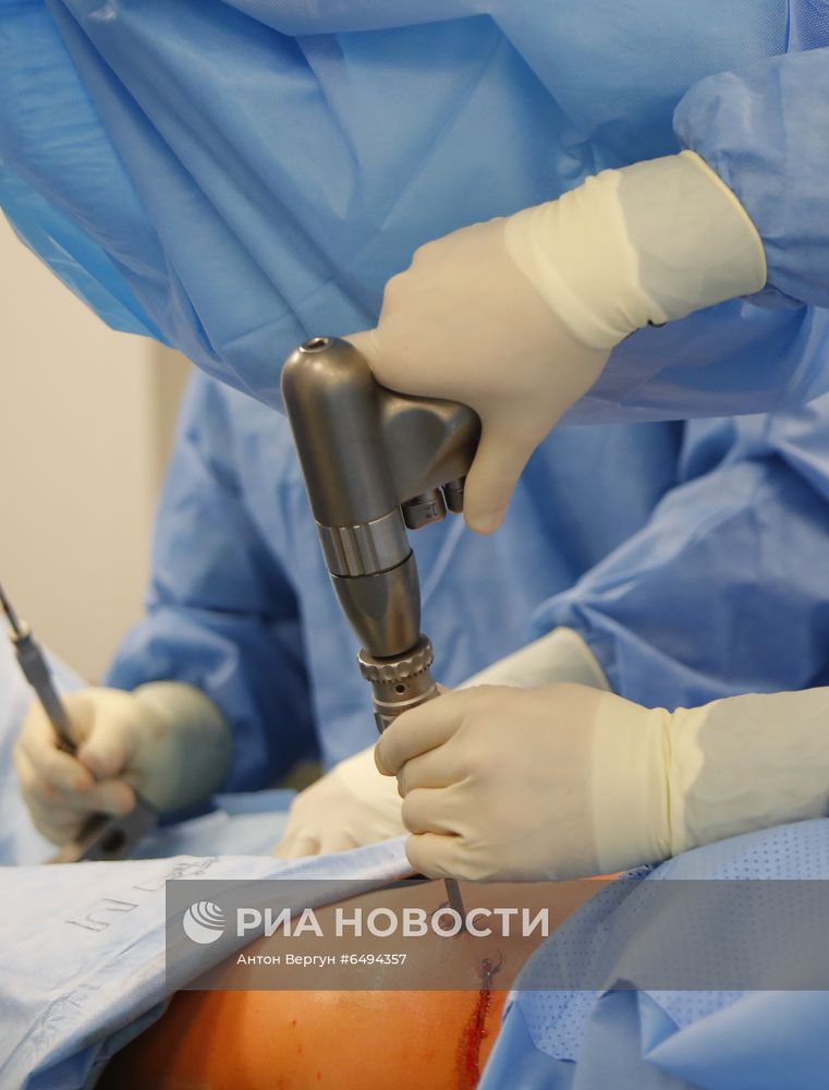 Ортопедическая операция в больнице г. Белгорода