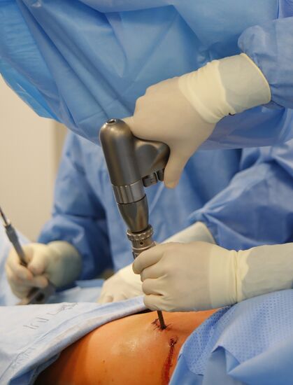 Ортопедическая операция в больнице г. Белгорода