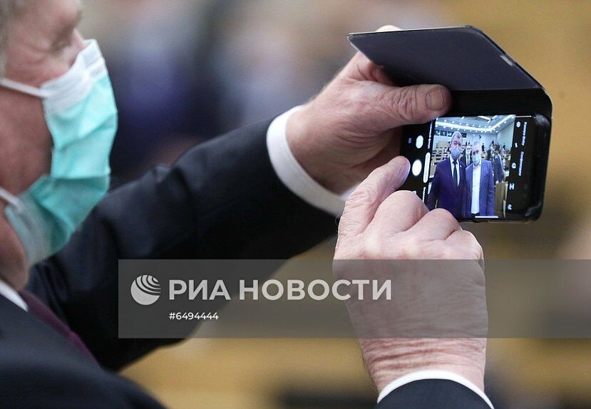 Пленарное заседание Госдумы РФ