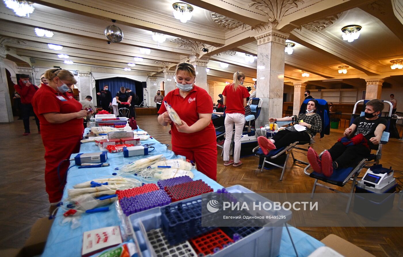 Сдача донорской крови в Москве