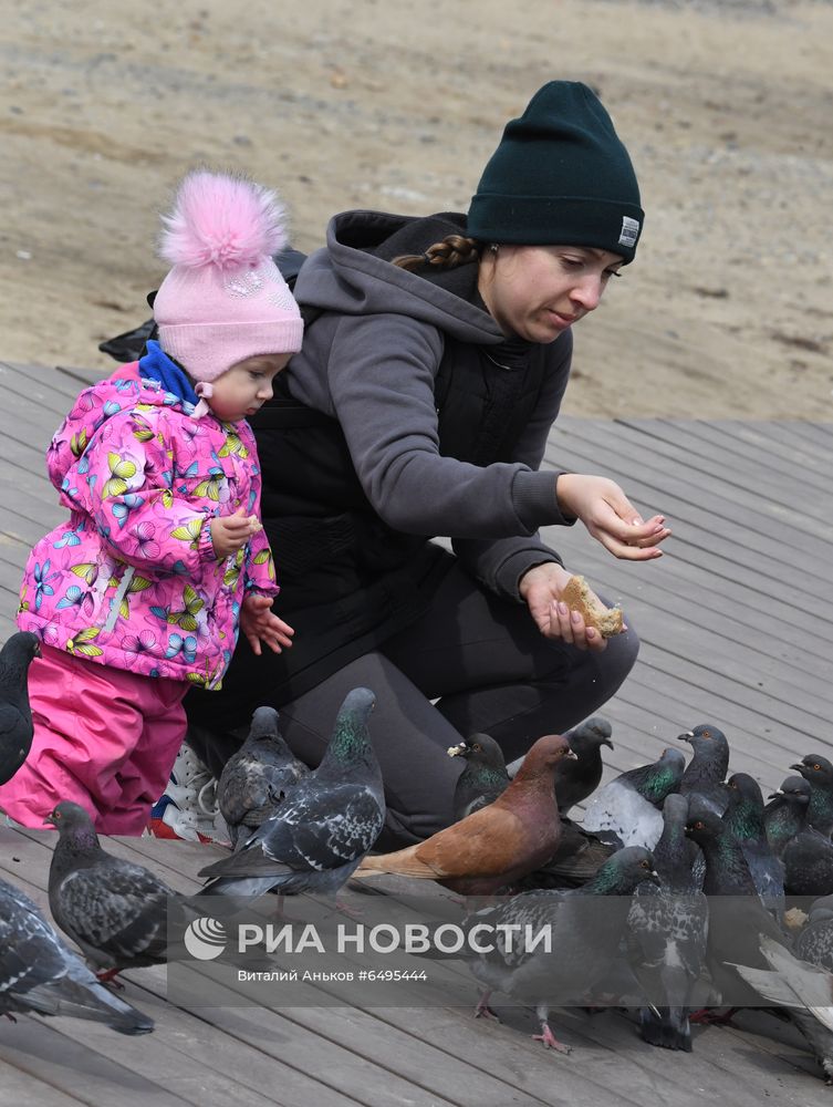 Ранняя весна во Владивостоке