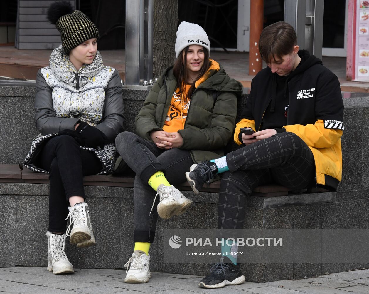 Ранняя весна во Владивостоке