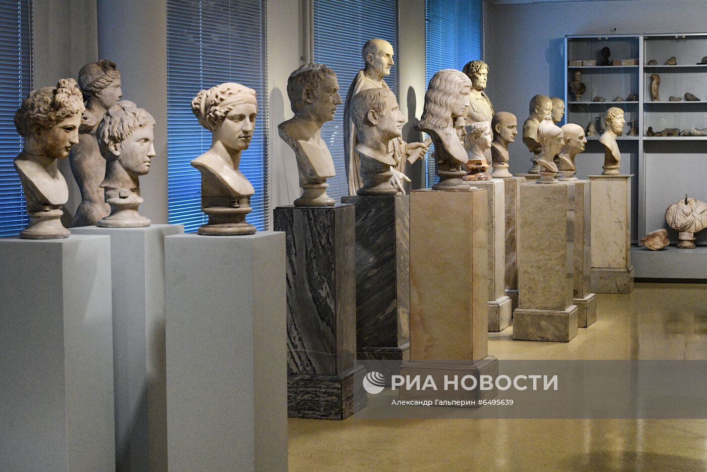 Новое открытое хранение античной скульптуры в Эрмитаже