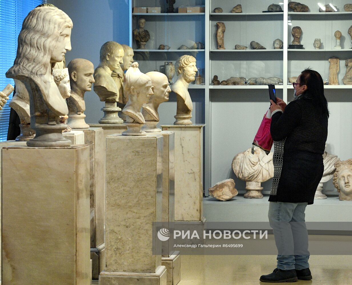 Новое открытое хранение античной скульптуры в Эрмитаже