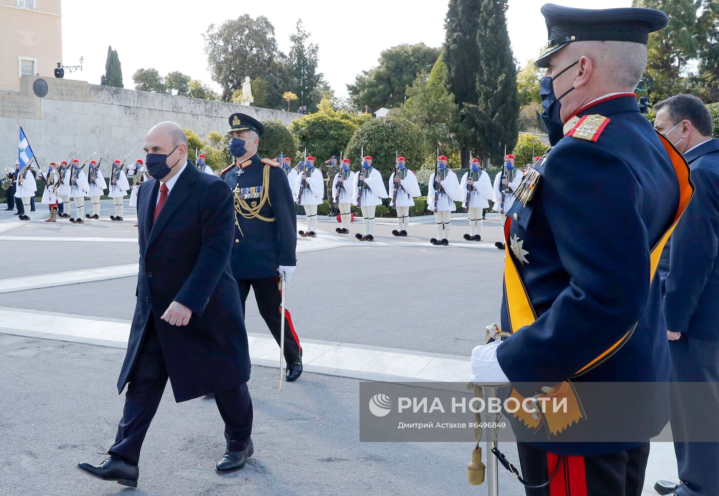 Рабочий визит премьер-министра РФ М. Мишустина в Грецию. День второй