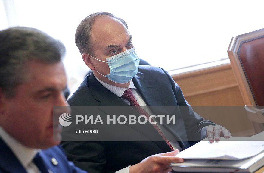 Брифинг А. Антонова после заседания комитета по международным делам