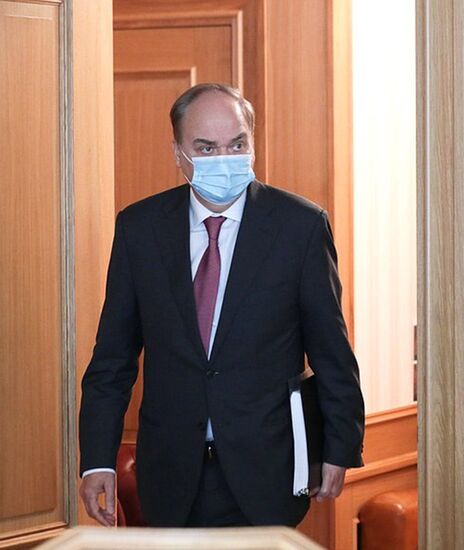 Брифинг А. Антонова после заседания комитета по международным делам