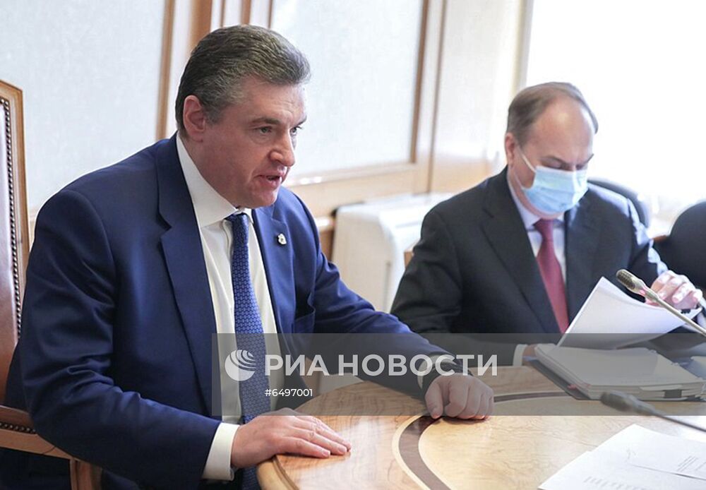 Брифинг А. Антонова после заседания комитета по международным делам