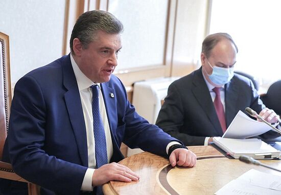 Брифинг А. Антонова после заседания комитета по международным делам