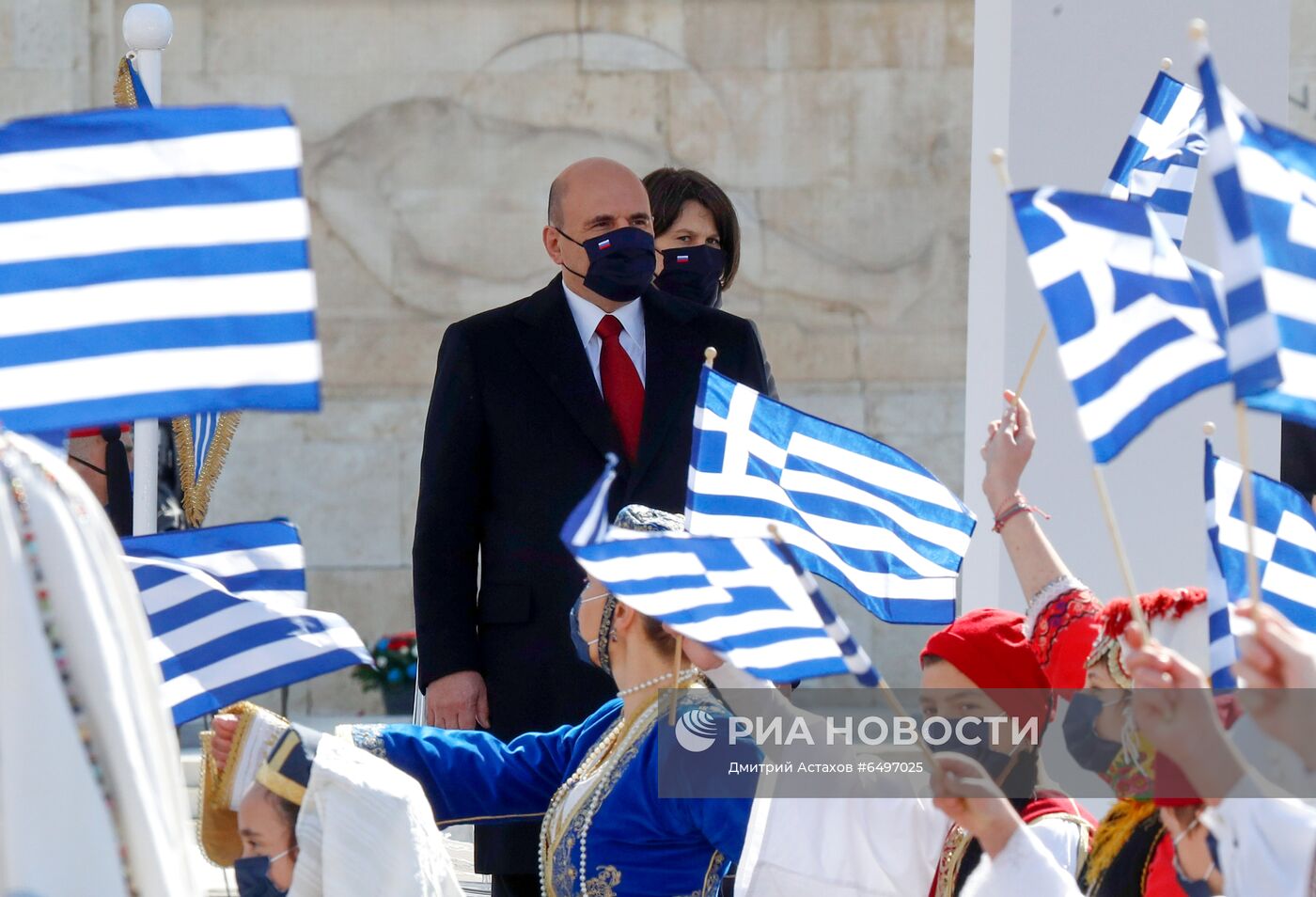 Рабочий визит премьер-министра РФ М. Мишустина в Грецию. День второй