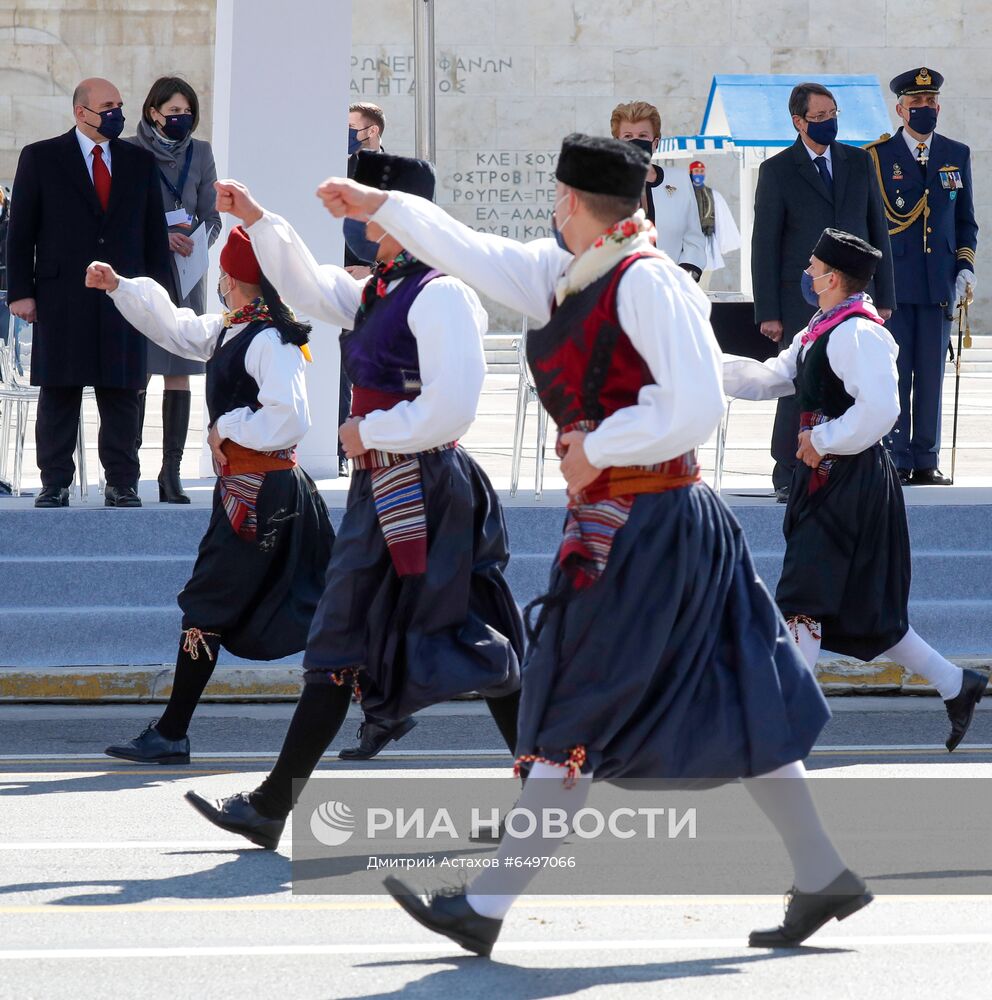 Рабочий визит премьер-министра РФ М. Мишустина в Грецию. День второй