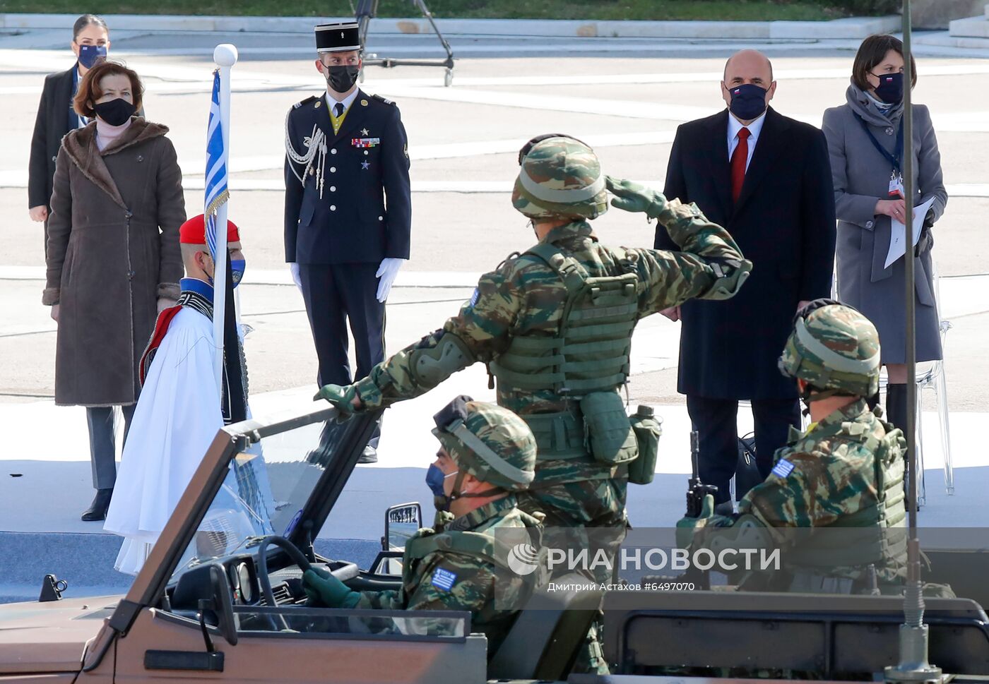 Рабочий визит премьер-министра РФ М. Мишустина в Грецию. День второй