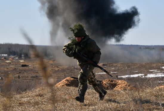 Совместные военные учения России и Белоруссии