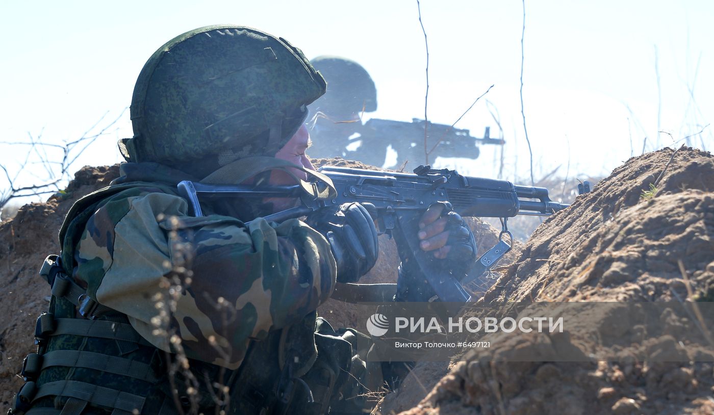 Совместные военные учения России и Белоруссии