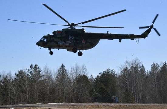 Совместные военные учения России и Белоруссии