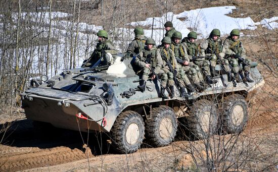 Совместные военные учения России и Белоруссии