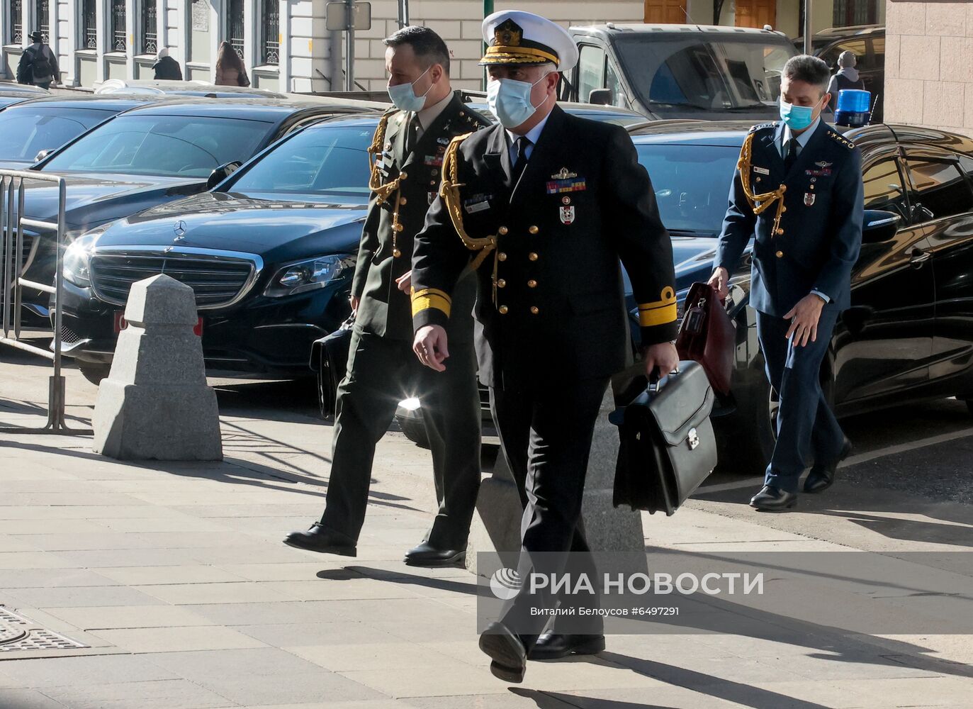 Брифинг для военных атташе иностранных государств в Совете Федерации