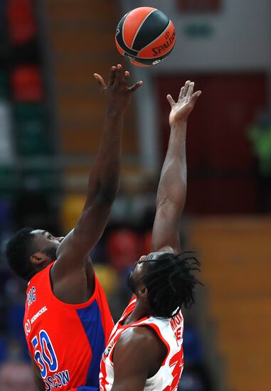 Баскетбол. Евролига. Матч ЦСКА - "Црвена Звезда"