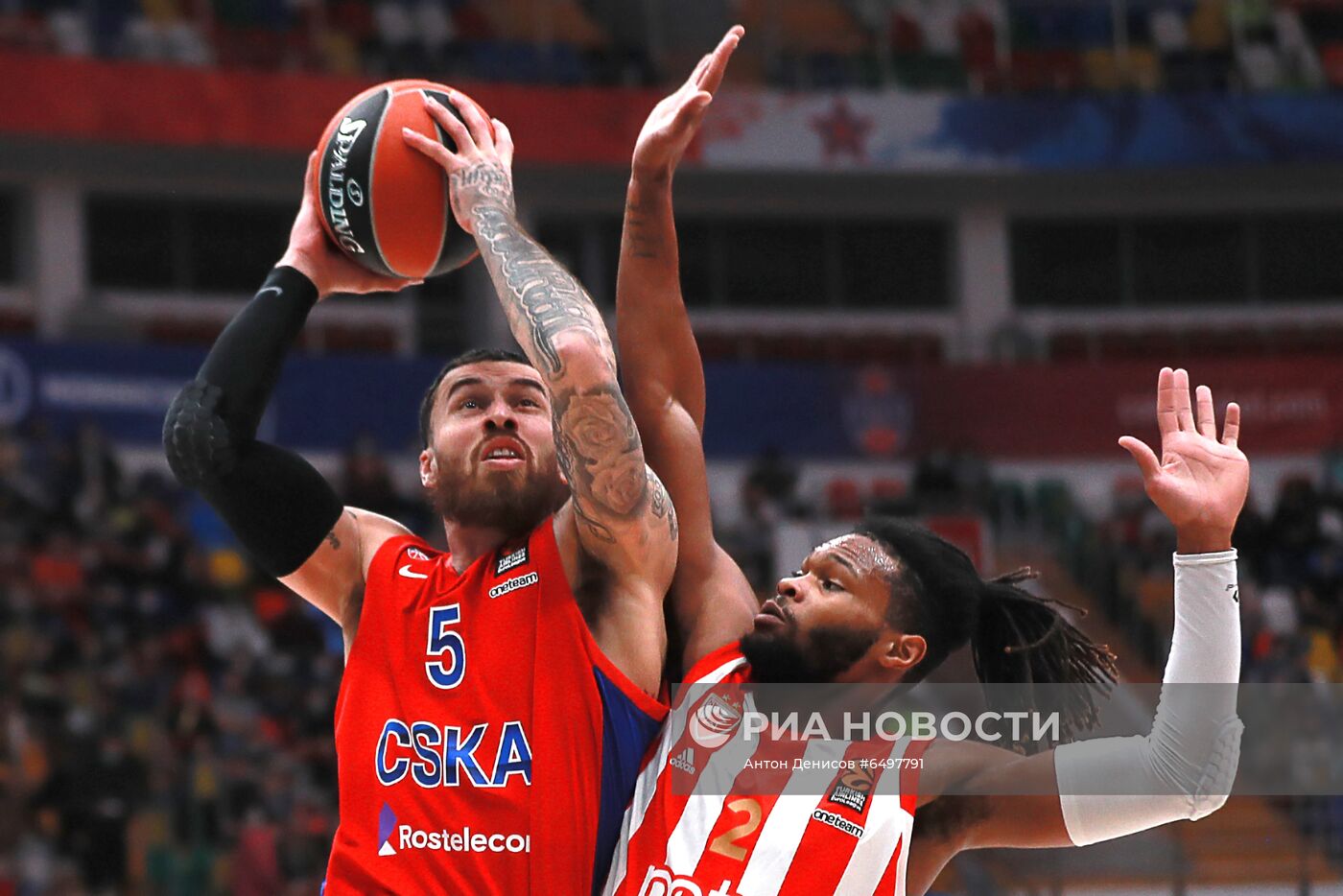Баскетбол. Евролига. Матч ЦСКА - "Црвена Звезда"