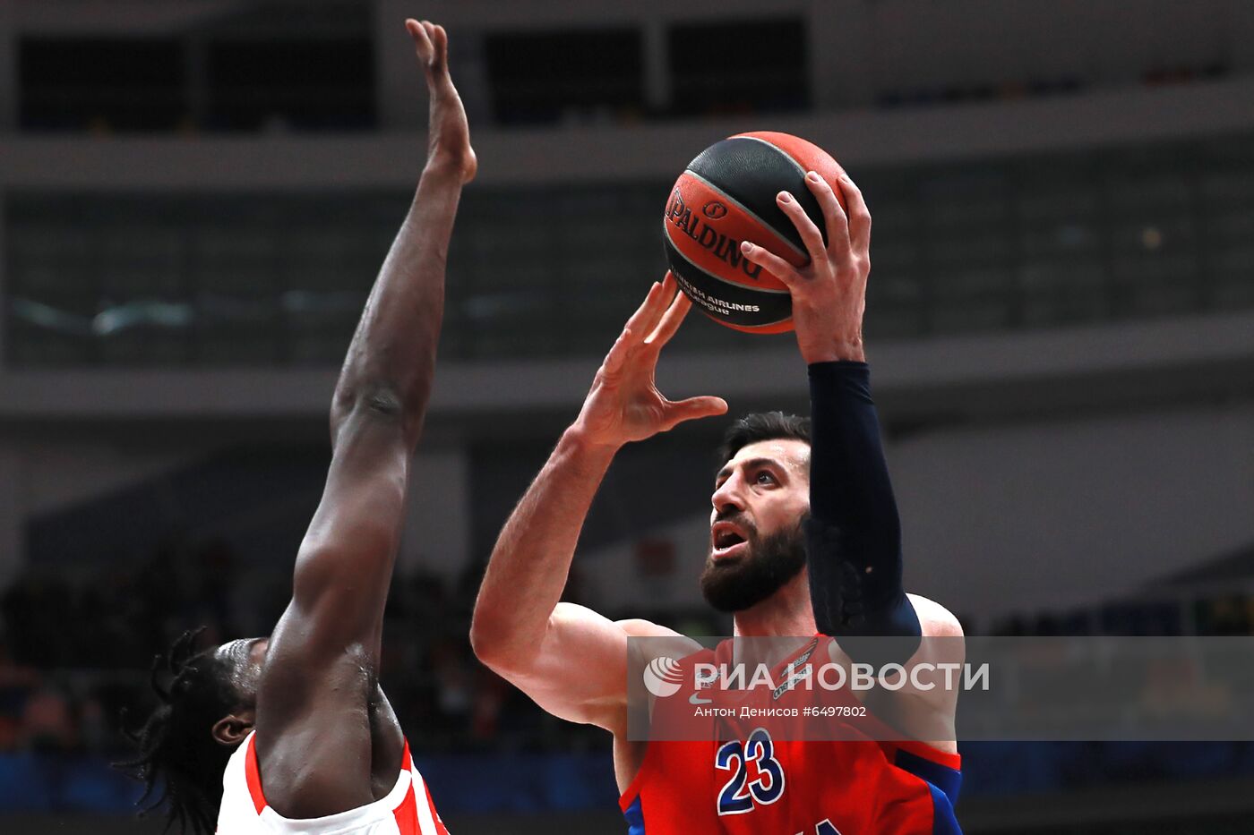 Баскетбол. Евролига. Матч ЦСКА - "Црвена Звезда"