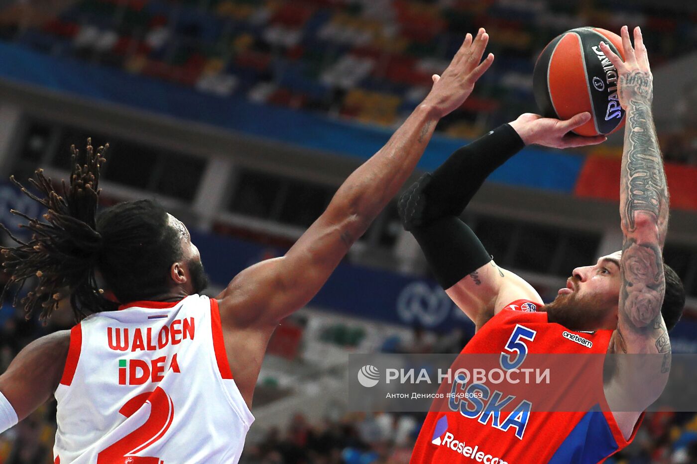 Баскетбол. Евролига. Матч ЦСКА - "Црвена Звезда"